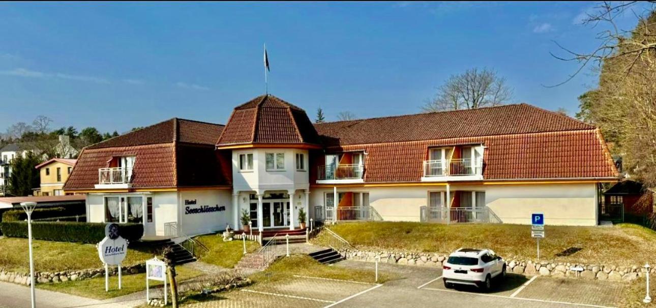 Hotel Garni Seeschloesschen Kolpinsee Exteriör bild